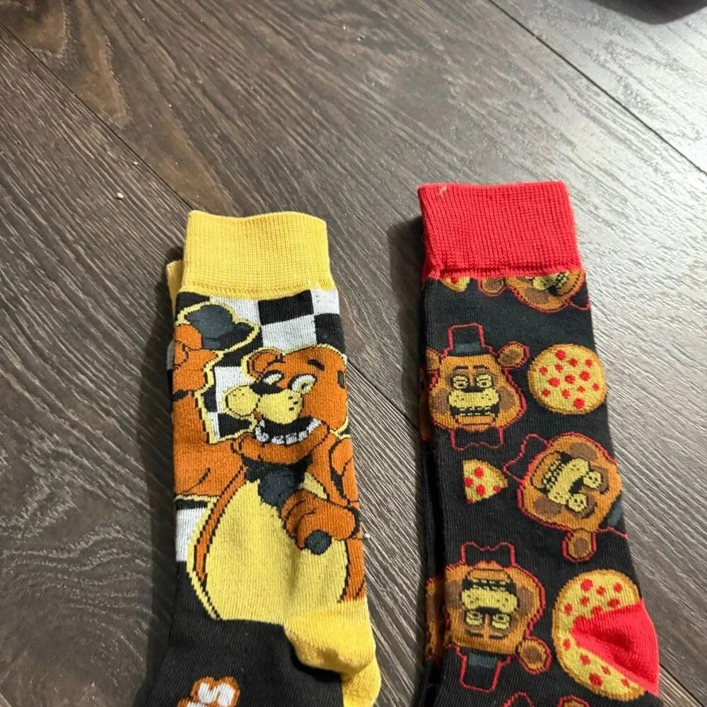 Five Nights at Freddy’s One Size Crew Socks New